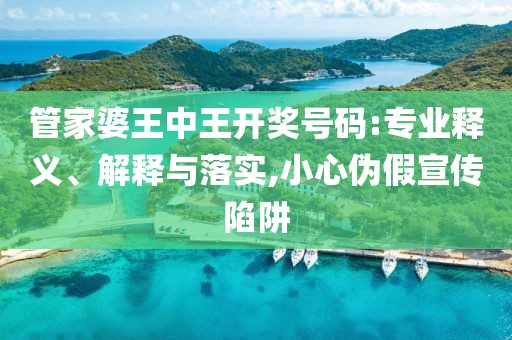 管家婆王中王开奖号码:专业释义、解释与落实,小心伪假宣传陷阱